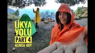 LİKYA YOLU  Part 04  ALINCA  GEY  FIRTINAYA YAKALANDIK  Gopro hero 7 [upl. by Mirabella]