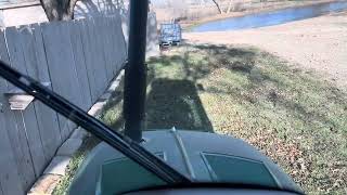 2024 John Deere 3046R mowing with 72” Mid mount mower deck [upl. by Janaya]