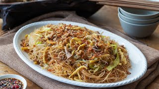 One Pot Xing Zhou Mi Fen Fried Bee Hoon  Bee Hoon Goreng  星洲米粉 [upl. by Azarria]