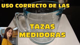 Cómo utilizar las Tazas de Medida [upl. by Nwavahs189]