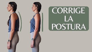 EJERCICIOS PARA MEJORAR TU POSTURA  HOMBROS  DE PILATES A YIN [upl. by Levona]