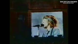 Bon Jovi  Blood On Blood Wembley Stadium 2nd night 1995 [upl. by Ginger784]