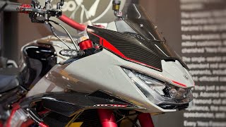 Finally Hero Karizma XMR 210 Limited Edition  Half Faired Version  Detailed Video [upl. by Rapsag]