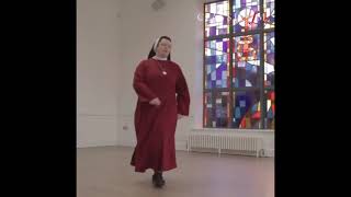 stan twitter nuns dancing to judas [upl. by Issor]