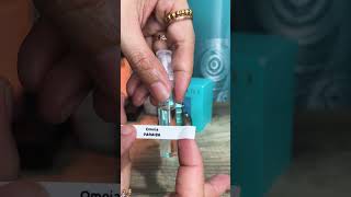 How to decant your favorite perfume using affordable spray bottle bvlgari OMNIA Paraiba shorts [upl. by Nileak]