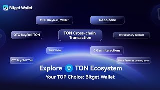 Bitget TONNECT💱DAILY REWARD POINT 💰TON Ecosystem airdrop airdrophunter [upl. by Yniattirb]