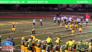 Bishop Carroll 50th Anniversary  BC vs Wichita East Football [upl. by Julio930]