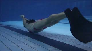 Sopras Apnea training monofin [upl. by Imis]