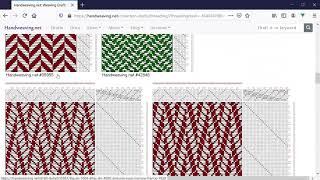 Handweavingnet Same Threading Search [upl. by Usanis]