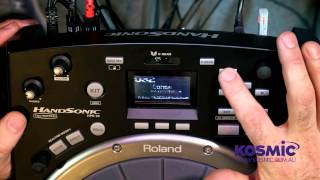 Roland Hand Sonic HPD20 Demo [upl. by Aitas]