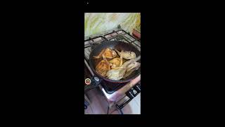 karina official vlog is live Fried dried Fish [upl. by Bronson927]