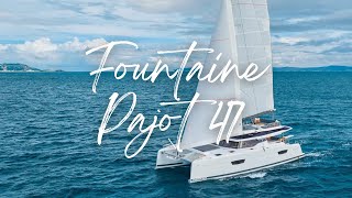 New Fountaine Pajot 47 Introduction by ACY Yachts [upl. by Gefen]