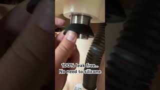 Leak free and no silicone… The BasinMate diy howto bathroom plumbing [upl. by Dedric]