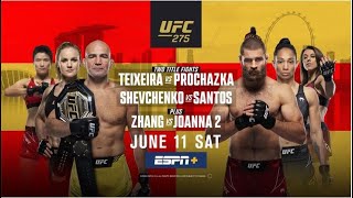 UFC 275 Face the Pain [upl. by Laroc200]