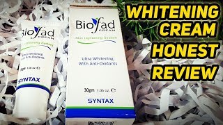 Skin Lightening System  BIOFAD Cream Review  Ultra Whitening AntiOxidant [upl. by Frieda913]