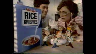 1985 Kelloggs Rice Krispies quotDid they teach you about vitamins in med schoolquot TV Commercial [upl. by Nahama32]