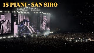 15 PIANI  LIVE SAN SIRO  CONCERTO SFERA EBBASTA [upl. by Augustin]