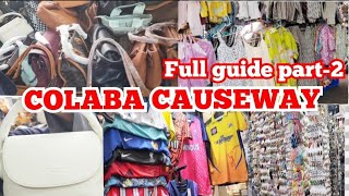 The Hidden Gems of Colaba Causeway Market part2 mumbai mshabnamslifestyle7022 [upl. by Helfant858]