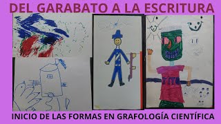 CLASE 41 DE GRAFOLOGÍA CIENTÍFICA  DEL GARABATO Y DIBUJO DEL NIÑO A LA ESCRITURA [upl. by Alyahc49]