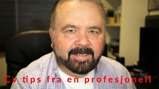 Cv Tips Fra En Profesjonell [upl. by Osborn]