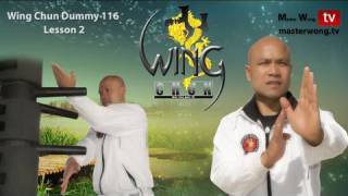 Wing Chun kung fu  wing chun Dummy Form part 210 [upl. by Ahsiloc]