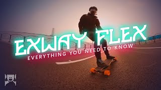 Exway Flex SE VS Flex  Premium Electric Skateboard with AllSeason Wheels [upl. by Tnilf709]