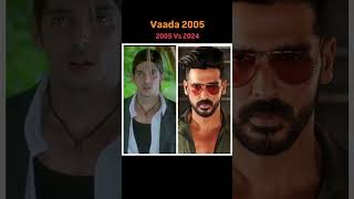 Vaada movie 2005 cast pastvspresent shorts ytshorts oldiagold oldsong [upl. by Naimerej241]