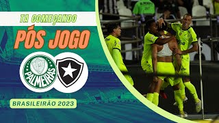 PÓS JOGO  BOTAFOGO 3 X 4 PALMEIRAS [upl. by Akirej698]