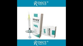 ReNice  Best 2ml facial anti wrinkle Hyaluronic Acid Korean Dermal Filler gel Injection [upl. by Sregor]