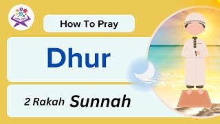 How To Pray Dhur SalahNamaz  Step By Step Guide Of Prayer  Zillnoorain [upl. by Nugent]