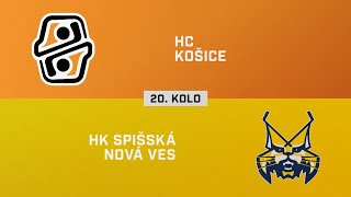 20 kolo HC Košice – HK Spišská Nová Ves 31 HIGHLIGHTY [upl. by Clinton]