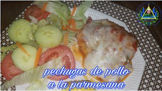 🚀 POLLO 🐣 a la PARMESANA en SARTÉN Fácil de preparar no necesitas horno [upl. by Gnues310]