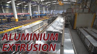 ALUMINIUM EXTRUSION Production Facility  How its Made Aluminium Process [upl. by Gavette]