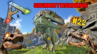 EP22 ARK survival evolved  เจ้าแห่งการทำลายล้างGigantosaurus zbing z [upl. by Yedok]