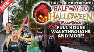 Woods Of Terrors Halfway to Halloween Event 2024 FULL House POVs Scare Actors amp More [upl. by Polash]