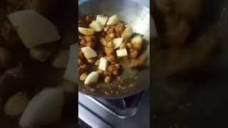 Soyabean ki sabji shortsyoutubeshorts soyachunksrecipe [upl. by Anitnoc421]