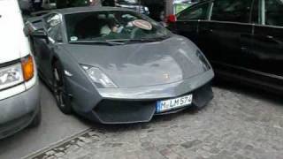 LP5704 Superleggera  MASSIVE acceleration and smoking exhaust [upl. by Eannaj]