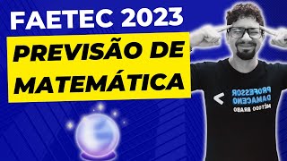 🚨FAETEC 2023 Previsões revisão Dicas e Muito mais [upl. by Atteuqcaj]