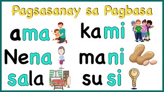 Practice Reading TAGALOG Words  Pagsasanay sa Pagbasa [upl. by Loria662]