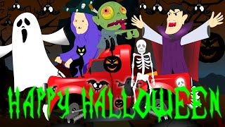 Happy Halloween Songs for Kids  Rhyme for Children  Little Kids TV [upl. by Magbie]