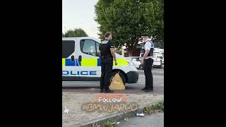 Traffic Warden Clamps A Police Car For Wrong Parking An Argument Ensued [upl. by Aneis876]