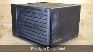 Excalibur Food Dehydrator 3926T Black Product Overview [upl. by Aylmer]