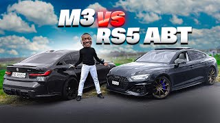 M3 VS RS5 ABT  GENÈVE [upl. by Esorylime]