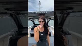 ASMR Yacht Tour with Oriana ”The sound of luxury” on the new Schaefer V44Available con yachtworldc [upl. by Aryas]