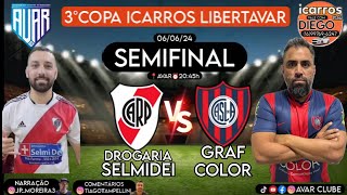 SEMIFINAL COPA ICARROS LIBERTAVAR DROGARIA SELMIDEI X GRAFCOLOR 060624 [upl. by Hatch253]