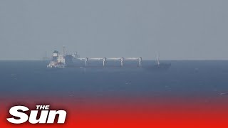 LIVE First Ukraine grain ship since start of war arrives in Turkey for inspections [upl. by Oivat91]