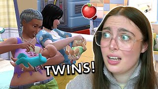 having infants in the sims is SO HARD  Disney Princess Legacy Challenge ep18 [upl. by Einatsed39]