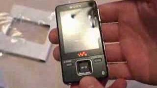 Sony NWZA820 Walkman unboxed and previewed [upl. by Garnet]