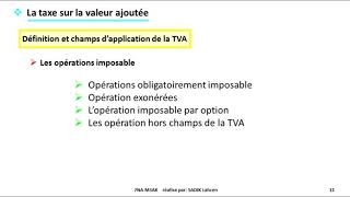 EP 2 fiscalité la taxe sur la valeur ajoutée 14 [upl. by Maxi832]