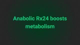 Anabolic Rx24 Testosterone Booster Review [upl. by Oicirbaf]